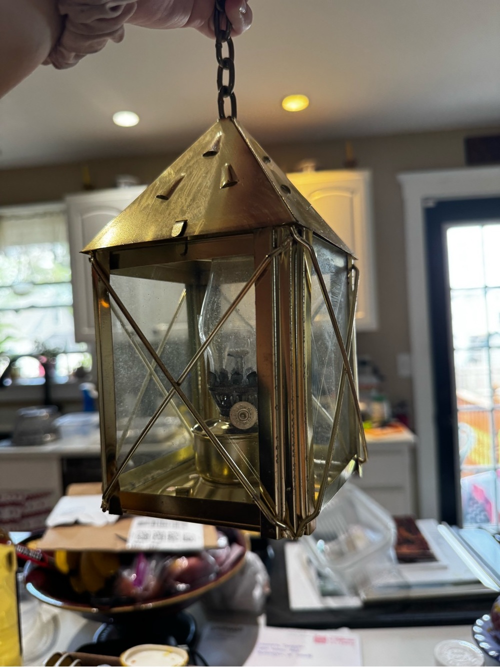 Brass lantern